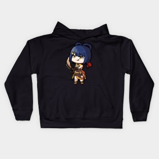 Chibi Xiangling - Genshin Impact Kids Hoodie